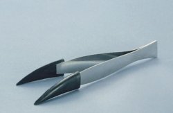 Weighing forceps, 18/8 steel | Length mm : 100